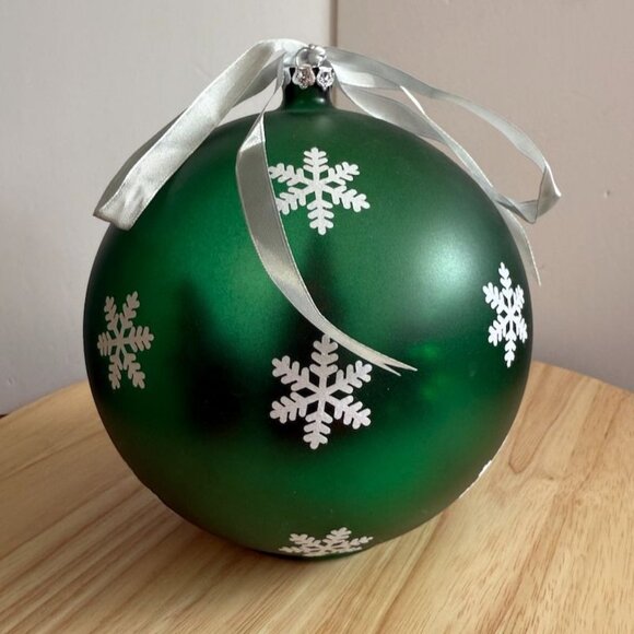 2007 Mr. Christmas Large Animated/Music/Lights Green Christmas Ornament w Box - Picture 4 of 8